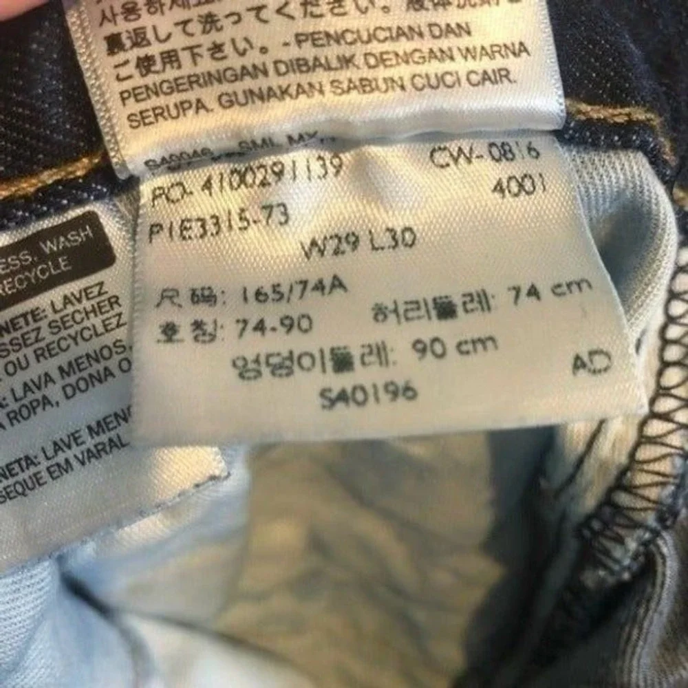 Levi's 514‎ Dark Wash Men's Jeans